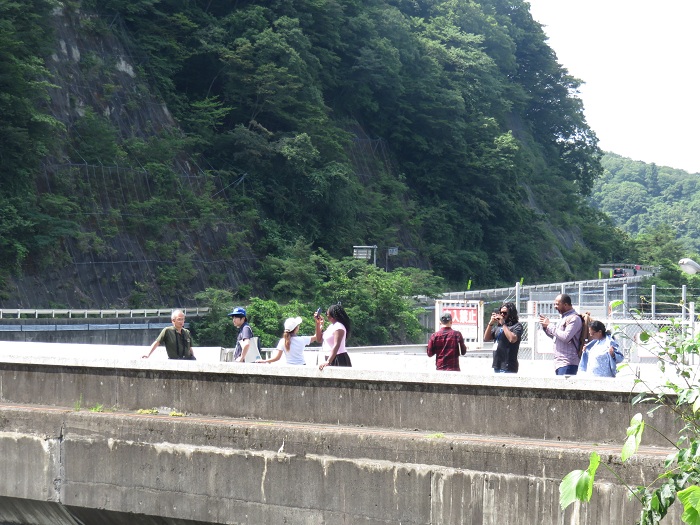 釜房ダム見学