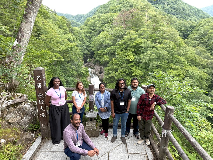 秋保大滝の見学