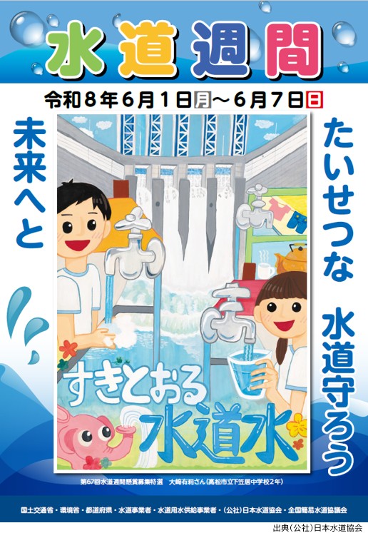 第68回 水道週間ポスター